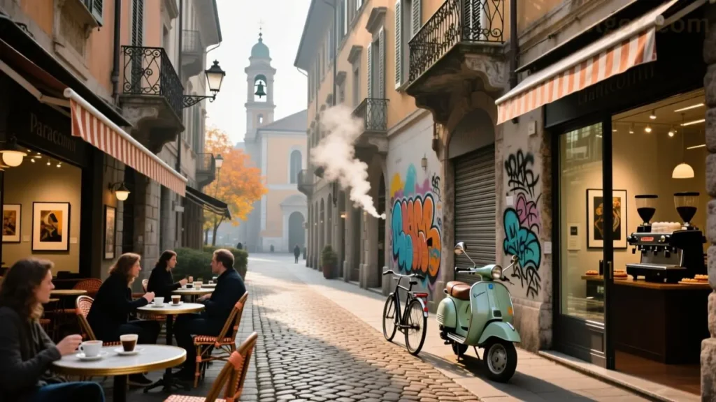 Brera district streets