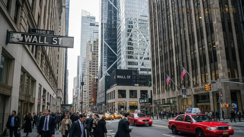 Financial District modern buildings