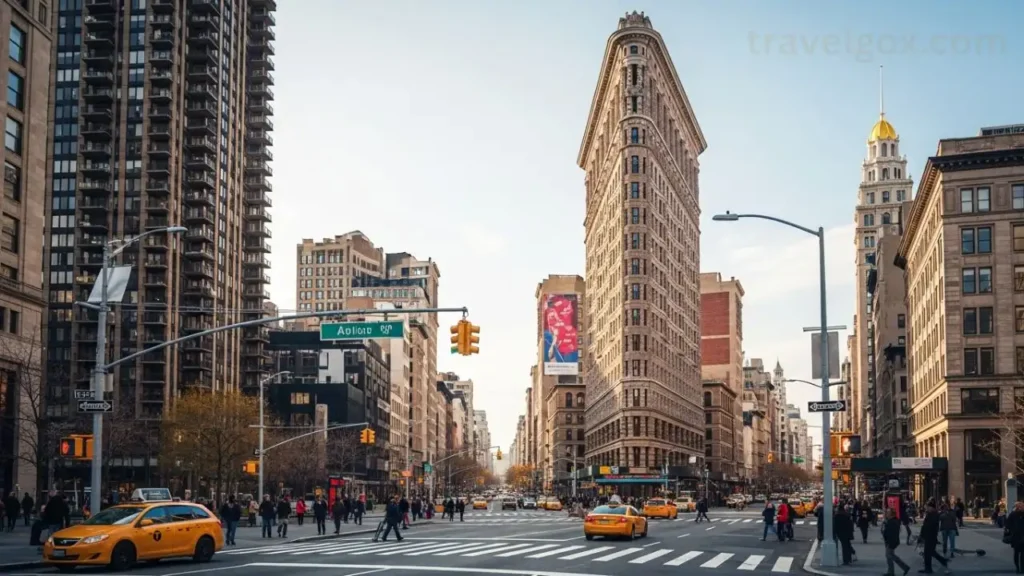 Flatiron Building in New York City