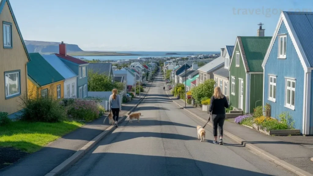 Residential area in Hlíðar